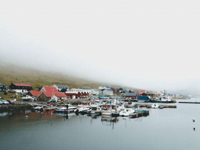 Village in the Faroe Islands